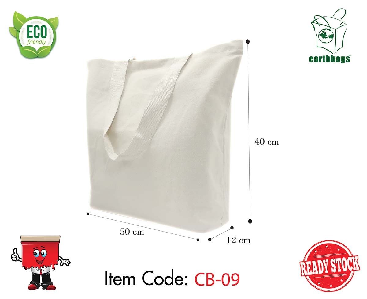 Premium Canvas Bag with Gusset and Base