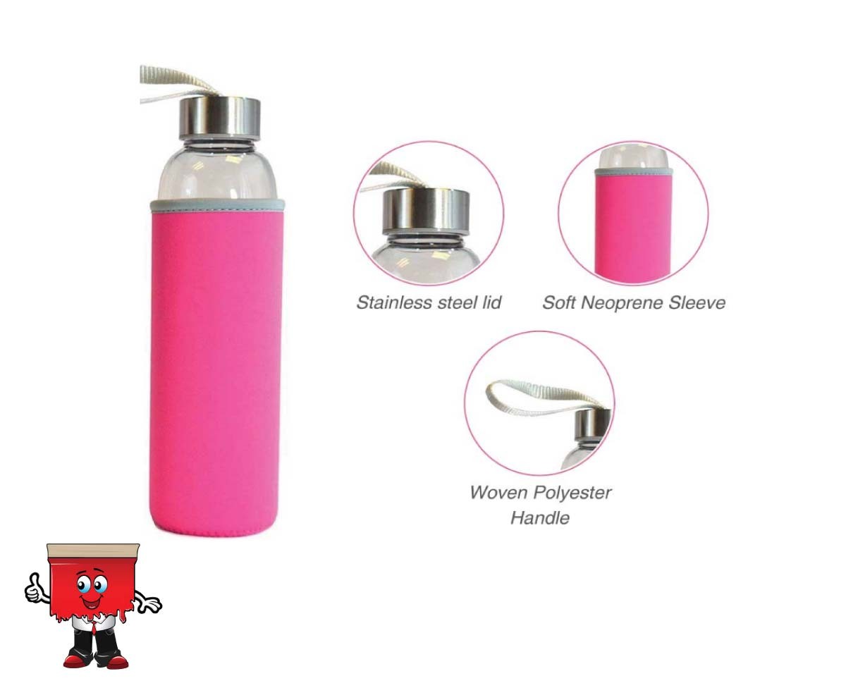 Glass Water Bottle UAE