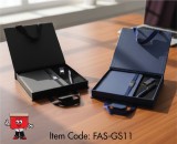 Premium Office Gift Set with Ribbon Handle Box