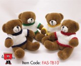 Teddy Bear Plush Τοy with Sweaters
