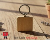 Wooden Keychain, Square