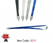 15mm Satin Lanyard with Plastic Hook