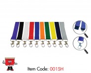 20 mm Soft Polyester Lanyard with Hook & Safety Breakaway