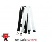 Eco Friendly Recycled Polyester Lanyards with Hook