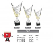 Plastic trophy with marble base trophies