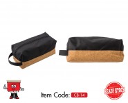 Multi Purpose Cosmetic Kit/Pouch with Cork Base