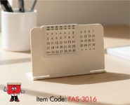 Recyled Wheat Fiber  Perpetual Desktop Calender FAS-3016 3016