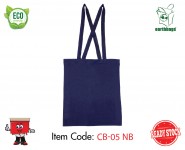 Navy Blue Cotton Tote Bag canvas bags bag