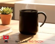 Double Wall Tumbler  with Lockable Lid, 360ml