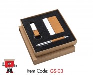 Recycled Leather Gift set