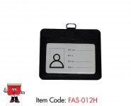 Premium PU Leather ID Card Holder Horizontal