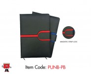 Premium A5 Notebook with Magnetic Lock Strap