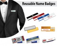 Reusable Name Badges