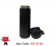 Double wall vacuum insulated stainless steel bottle