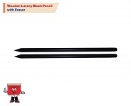 Wooden Luxury Black Pencil with Eraser
