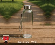 Glass Water Bottle