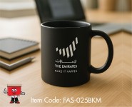 Black Color Mug Matt