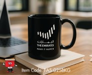 Black Color Mug Glossy