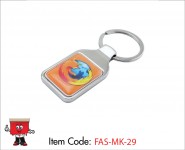 Keychains with 2 Sides Logo