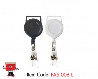 Lanyards Attachement Badge Reel, Round