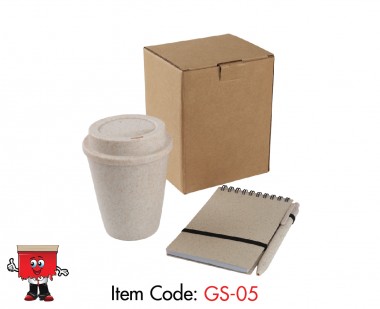 Eco Friendly Wheat Straw Stationery Set