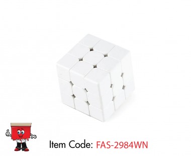 High Speed Magic Cubes Full White