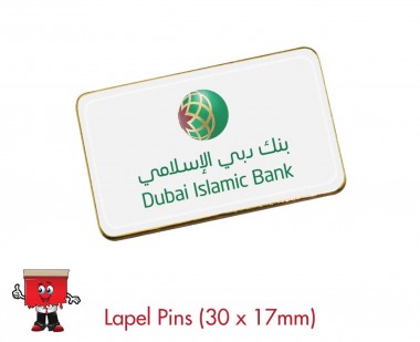 Rectangle Logo Lapel Pins