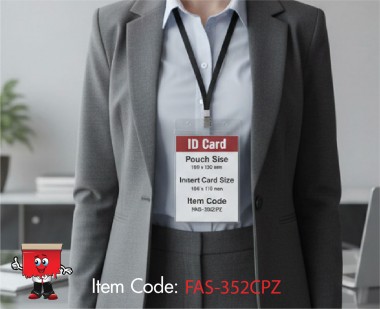 PVC Pouch ID Card Holder, Soft