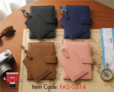 RFID Passport Cover  with Luggage Tag FAS-GS14 GS14