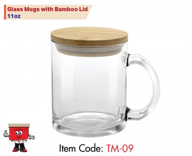 glass bamboo mugs mug natural ecofriendly