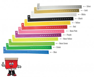 Event Wristbands, Wristbands in dubai