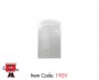 Premium Dual Clear Acrylic Card Holder with one side open face, Vertical