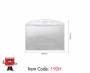 Premium Dual Clear Acrylic Card Holder with one side open face, Horizontal