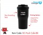 posh cafe black brand chargeer posh flo tumbler