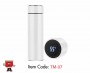 double wall vaccum insulated tumbler with led display