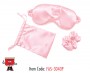 Padded Eye Mask Gift Set pink