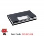 Eco Friendly RPET Fabric Metal Business Card Holder