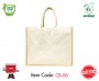 Canvas Bag, Laminated, Tote