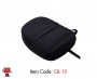 Cotton Backpack in Black Color