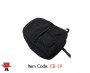 Cotton Backpack in Black Color