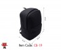 Cotton Backpack in Black Color
