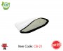 White Pencil Pouch with zipper
