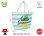 Fashion Beach Bag Hello Summer Design