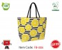 Fashion Beach Bag Lemon Design