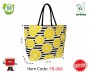 Fashion Beach Bag Lemon Design