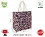 Fancy Jute Bag Camouflage Design