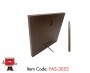 Executive Wooden Plaque  with arabic design border