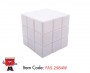 Rubix cube, magic cube full white