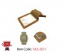 PU Leather Luggage Tag