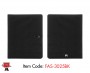 RPET Folder with side pockets and sleeve, Black